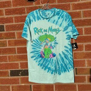 Rick and Morty Official Tie Dye T-Shirt- Medium